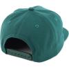 imageTrendy Apparel Shop Plain Unstructured Soft 5 Panel Round Flat Bill Snapback CapHunter Green