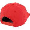 imageTrendy Apparel Shop Plain Unstructured Soft 5 Panel Round Flat Bill Snapback CapRed
