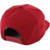 imageTrendy Apparel Shop Plain Unstructured Soft 5 Panel Round Flat Bill Snapback CapWine