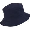 imageTrendy Apparel Shop Short Brim 100 Cotton Crusher Bucket CapNavy