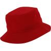 imageTrendy Apparel Shop Short Brim 100 Cotton Crusher Bucket CapRed