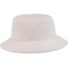 imageTrendy Apparel Shop Short Brim 100 Cotton Crusher Bucket CapWhite