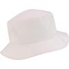 imageTrendy Apparel Shop Short Brim 100 Cotton Crusher Bucket CapWhite