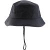 imageTrendy Apparel Shop Short Brim Ripstop Lariat Boonie Bucket Hat with Rope Chin StrapBlack