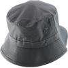 imageTrendy Apparel Shop Short Brim Ripstop Lariat Boonie Bucket Hat with Rope Chin StrapCharcoal