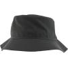 imageTrendy Apparel Shop Short Brim Ripstop Lariat Bucket HatCharcoal
