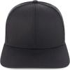 imageTrendy Apparel Shop Structured High Profile 6 Panel Mesh Trucker Baseball CapBlack