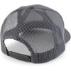 imageTrendy Apparel Shop Structured High Profile 6 Panel Mesh Trucker Baseball CapCharcoal