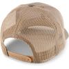 imageTrendy Apparel Shop Structured High Profile 6 Panel Mesh Trucker Baseball CapKhaki