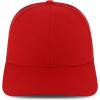 imageTrendy Apparel Shop Structured High Profile 6 Panel Mesh Trucker Baseball CapRed
