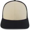 imageTrendy Apparel Shop Structured High Profile 6 Panel Mesh Trucker Baseball CapStone Black