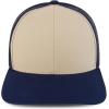 imageTrendy Apparel Shop Structured High Profile 6 Panel Mesh Trucker Baseball CapStone Navy