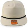 imageTrendy Apparel Shop UPF 50 Unstructured 5 Panel Flatbill Golf Snapback CapBirch Black
