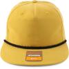 imageTrendy Apparel Shop UPF 50 Unstructured 5 Panel Flatbill Golf Snapback CapBiscuit Black