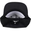 imageTrendy Apparel Shop UPF 50 Unstructured 5 Panel Flatbill Golf Snapback CapBlack Black