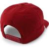 imageTrendy Apparel Shop UPF 50 Unstructured 5 Panel Flatbill Golf Snapback CapCardinal White