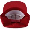 imageTrendy Apparel Shop UPF 50 Unstructured 5 Panel Flatbill Golf Snapback CapCardinal White