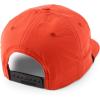 imageTrendy Apparel Shop UPF 50 Unstructured 5 Panel Flatbill Golf Snapback CapDark Orange Black