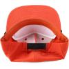 imageTrendy Apparel Shop UPF 50 Unstructured 5 Panel Flatbill Golf Snapback CapDark Orange Black