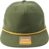 imageTrendy Apparel Shop UPF 50 Unstructured 5 Panel Flatbill Golf Snapback CapLoden Green Gold