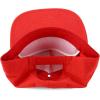 imageTrendy Apparel Shop UPF 50 Unstructured 5 Panel Flatbill Golf Snapback CapRed White