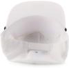 imageTrendy Apparel Shop UPF 50 Unstructured 5 Panel Flatbill Golf Snapback CapWhite Black