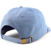 imageTrendy Apparel Shop Unstructured 6 Panel Rope Trim Cotton Ripstop Ball CapSlate Blue