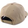 imageTrendy Apparel Shop Unstructured Soft Crown 5 Panel Ripstop Golf Snapback CapKhaki