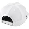 imageTrendy Apparel Shop Unstructured Soft Crown 5 Panel Ripstop Golf Snapback CapWhite