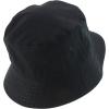 imageTrendy Apparel Shop Washed Cotton Fisherman Short Brim Bucket HatBlack
