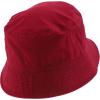 imageTrendy Apparel Shop Washed Cotton Fisherman Short Brim Bucket HatBurgundy