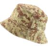 imageTrendy Apparel Shop Washed Cotton Fisherman Short Brim Bucket HatDesert Camo