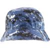imageTrendy Apparel Shop Washed Cotton Fisherman Short Brim Bucket HatNavy Dark Camo