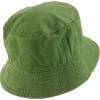 imageTrendy Apparel Shop Washed Cotton Fisherman Short Brim Bucket HatOlive