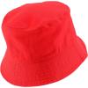imageTrendy Apparel Shop Washed Cotton Fisherman Short Brim Bucket HatRed