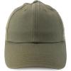 imageTrendy Apparel Shop Womens Hybrid Unstructured 6 Panel Curved Bill Cotton Dad CapOlive