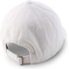 imageTrendy Apparel Shop Womens Hybrid Unstructured 6 Panel Curved Bill Cotton Dad CapWhite