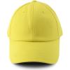 imageTrendy Apparel Shop Womens Hybrid Unstructured 6 Panel Curved Bill Cotton Dad CapYellow
