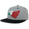 imageTrendy Apparel Shop Hecho En Mexico Eagle 3D Embroidered Snapback CapHeather Mexico