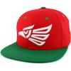 imageTrendy Apparel Shop Hecho En Mexico Eagle 3D Embroidered Snapback CapRed Green