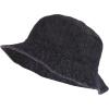 imageTrendy Apparel Shop Unisex Cotton Short Brim Crusher Bucker HatBlack Denim