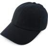 imageTrendy Apparel Shop Womens Hybrid Unstructured 6 Panel Curved Bill Cotton Dad CapBlack