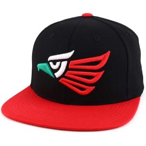 imageTrendy Apparel Shop Hecho En Mexico Eagle 3D Embroidered Snapback CapBlack Red