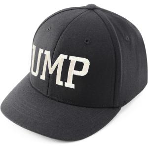 imageTrendy Apparel Shop Plain and Embroidered Wool Structured 6 Panel Umpire Fitted Flexfit CapUmp Black