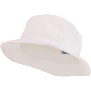 imageTrendy Apparel Shop Short Brim 100 Cotton Crusher Bucket CapWhite