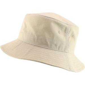 imageTrendy Apparel Shop Short Brim Ripstop Lariat Bucket HatKhaki