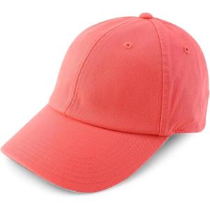 imageTrendy Apparel Shop Womens Hybrid Unstructured 6 Panel Curved Bill Cotton Dad CapCoral