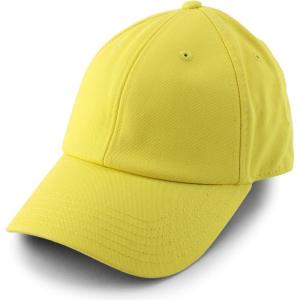imageTrendy Apparel Shop Womens Hybrid Unstructured 6 Panel Curved Bill Cotton Dad CapYellow