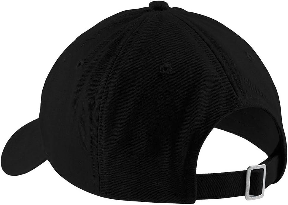 imageTrendy Apparel Shop 100 Trash Embroidered Cap Premium Cotton Dad HatBlack