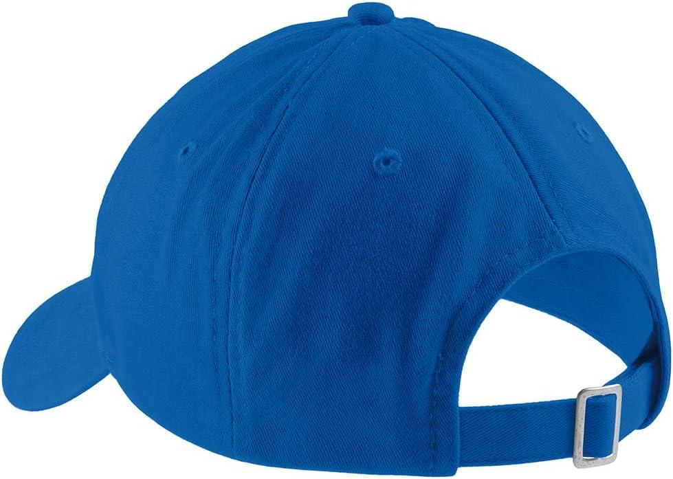 imageTrendy Apparel Shop 100 Trash Embroidered Cap Premium Cotton Dad HatRoyal